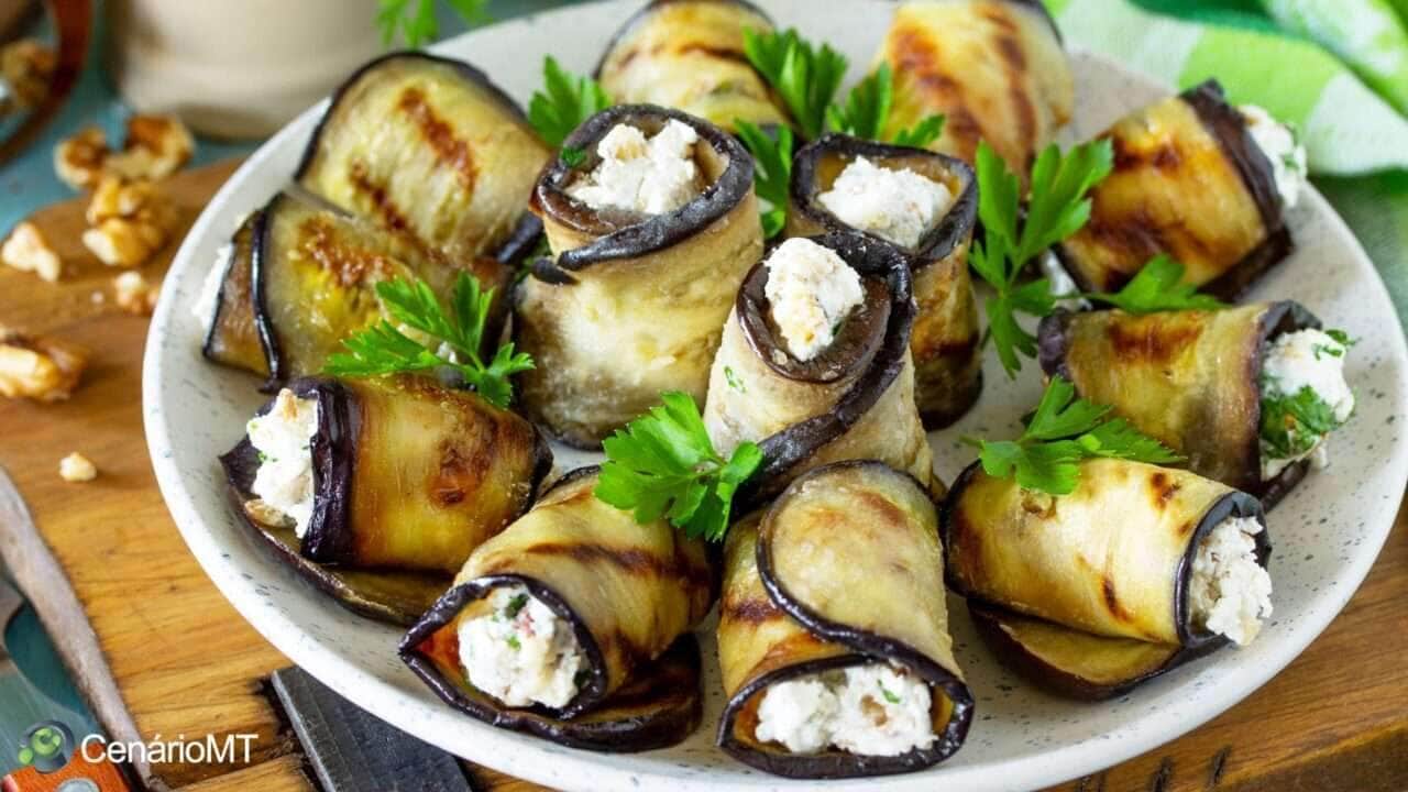 Receita de antepasto de berinjela