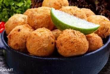 Receita de bolinho de bacalhau