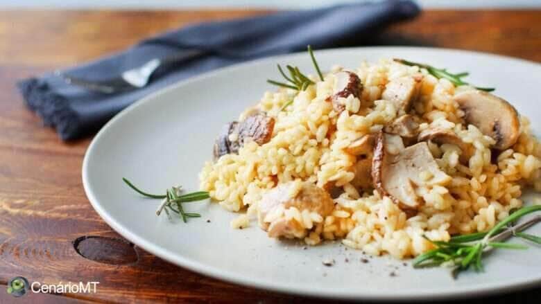 Receita de risoto simples