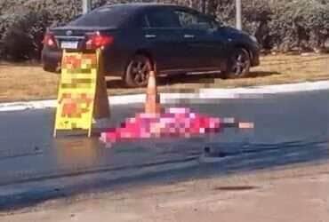 Mulher morre após ser atropelada e arrasta por caminhão na Avenida Miguel Sutil em Cuiabá