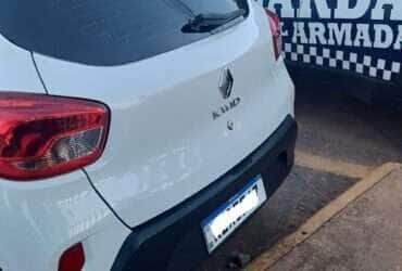 Carro clonado apreendido pela Guarda Civil Municipal em Lucas do Rio Verde