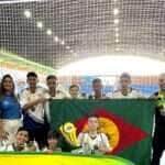 Equipe escolar de Juína é campeã no futsal  - Foto por: Divulgação