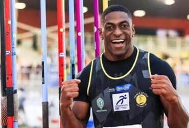 Luiz Maurício da Silva bate recorde sul-americano no lançamento de dardo e garante vaga em Paris 2024 - Troféu Brasil de Atletismo 2024 Por: Wagner Carmo/CBAt/Direitos Reservados
