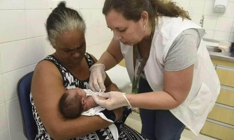 A vacina BCG é ministrada, preferencialmente, em crianças recém-nascidas. Por: Arquivo/Prefeitura de Jundiaí/Direitos reservados