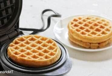 Receita de waffle