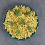 Receita de arroz com brócolis