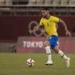 douglas luiz, seleção brasileira, brasil Por: Lucas Figueiredo/CBF/Direitos Reservados