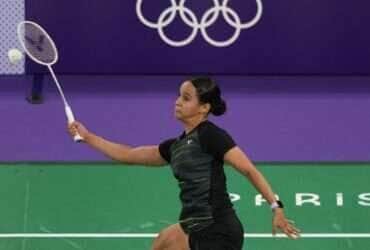 juliana viana, badminton, paris 2024 Por: Luiza Moraes/COB/Direitos Reservados