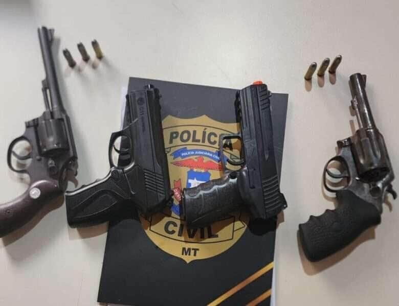 Polícia Civil apreende armas de fogo em paiol de organização criminosa em Arenápolis_6682caed8ddd2.jpeg