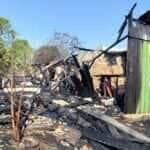Bebê morre em incêndio em casa de madeira no interior de Mato Grosso