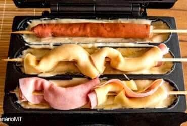 Receita de crepe no palito