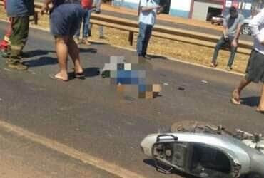 Acidente envolvendo motocicleta deixa mulher morta na BR-364, em Rondonópolis