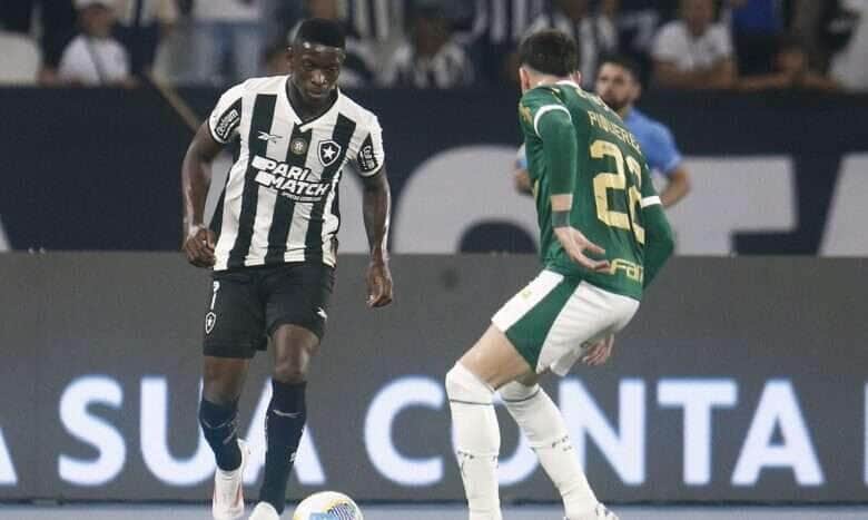 Luis Henrique - Botafogo x Palmeiras - Brasileiro - 17_07_ 2024 - Por: Vitor Silva/Botafogo/Direitos Reservados