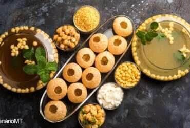 Receita de pani puri
