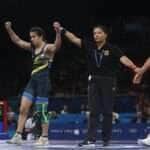 Giullia Penalber - wrestling - paris 2024 - em 09/08;2024 Por: Luiza Moraes/COB/Direitos Reservados