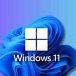 logo do windows 11 em fundo gradiente