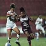 são paulo, ferroviária, brasileiro feminino Por: Staff Images/CBF/Direitos Reservados