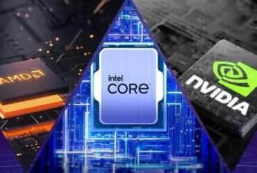 AMD Intel e Nvidia em sucessao