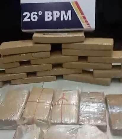 Polícia apreende 27 quilos de drogas e prende suspeito em Mato Grosso