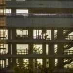 Construção de prédios residenciais e comerciais no Setor Noroeste em Brasília