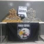Carro é apreendido com 98 tabletes de cocaína em Mato Grosso