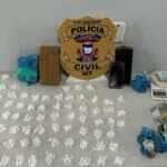Polícia apreende mais de 840 porções de drogas e prende dois suspeitos em Tapurah