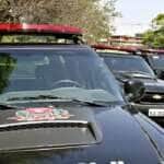 Viaturas da polícia civil de São Paulo