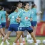seleção feminina, treino