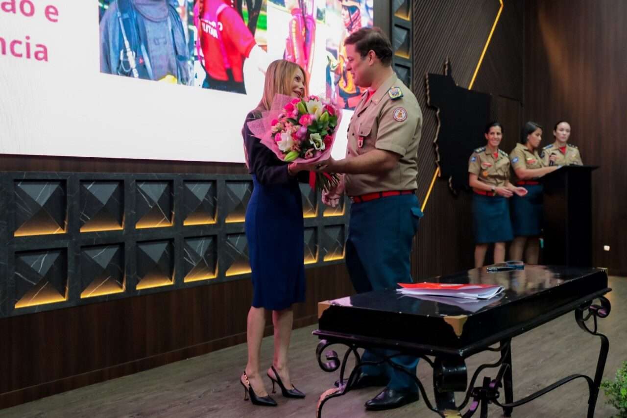 Primeira-dama no evento