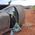 Homem morre após capotar carro ao desviar de cachorro na BR-174 em Mato Grosso