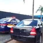 Guarda Civil recupera carro roubado no centro de Sinop