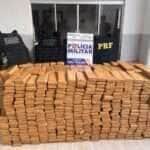 Mais de 1.350 tabletes de maconha são apreendidos em Alto Taquari; motorista é preso em flagrante