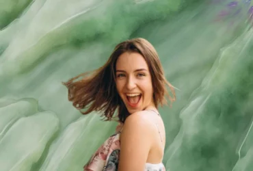 Mulher Feliz com Sorte