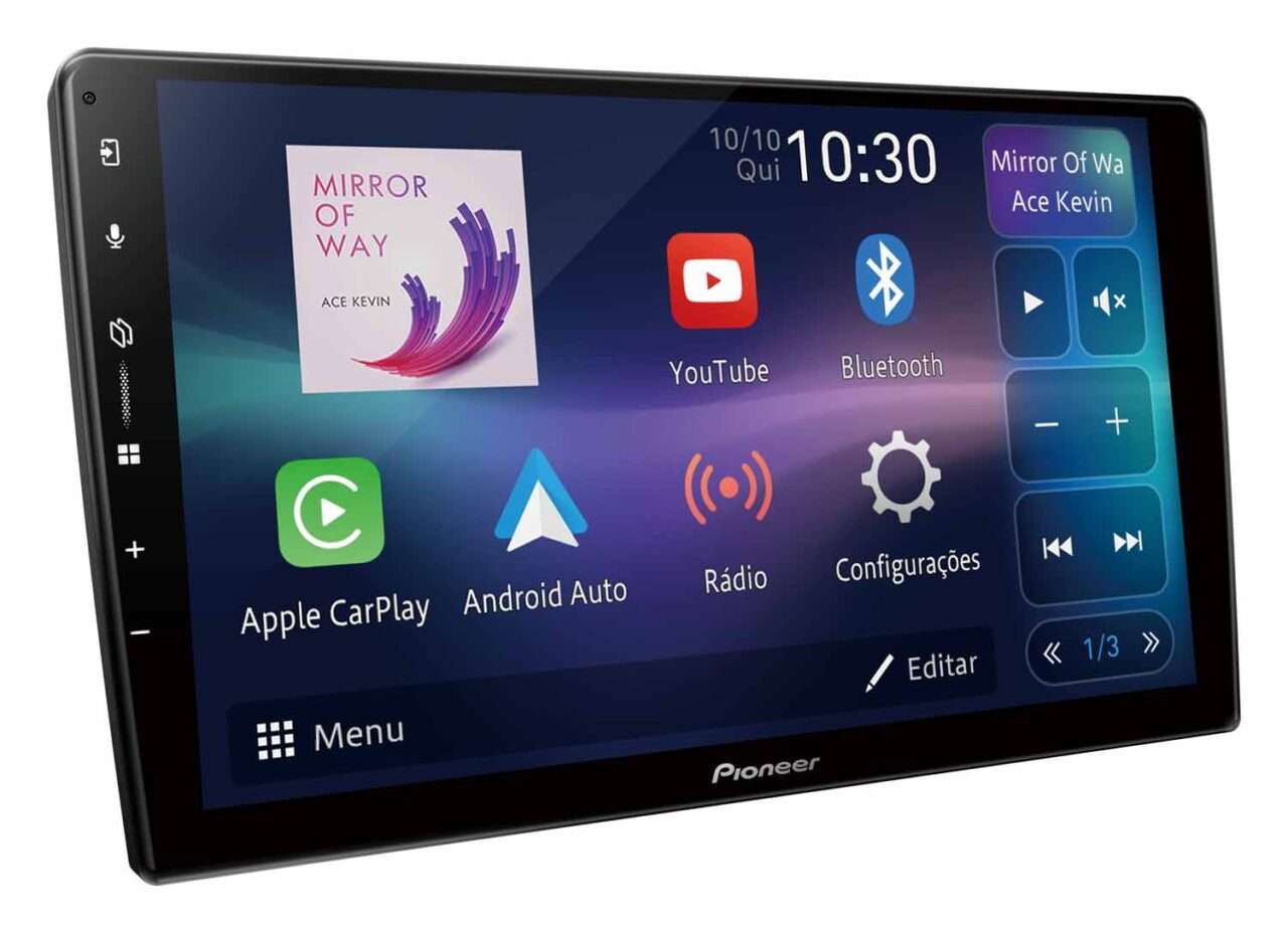 Pioneer lanca multimidia com foco em conectividade e personalizacao Divulgacao 1