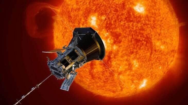Sonda próximo ao sol
