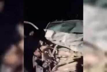 Grave acidente interdita BR-163 em Sorriso e deixa uma pessoa morta e quatro feridos