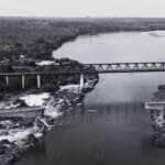 Estreiro MA 23/12/2024  Ponte Juscelino Kubitschek de Oliveira, que liga os municípios de Estreito, no Maranhão, e Aguiarnópolis, no Tocantins que desabou. Foto Prefeitura de Estreito.