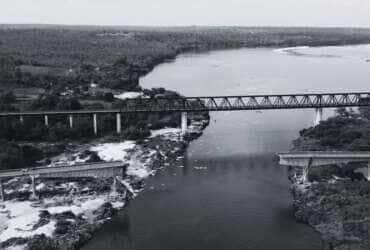 Estreiro MA 23/12/2024  Ponte Juscelino Kubitschek de Oliveira, que liga os municípios de Estreito, no Maranhão, e Aguiarnópolis, no Tocantins que desabou. Foto Prefeitura de Estreito.