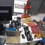 Homem é preso em Cuiabá por violência doméstica e posse ilegal de armas