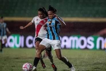 Grêmio 1 a 1 River Plate - Ladies Cup - em 20/12/2024 - jogo interrompido por gestos racistas