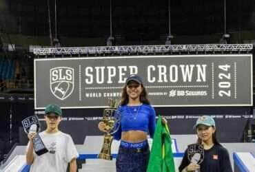 Rayssa Leal tricampeã mundial de skate sreet - 15/12/2024