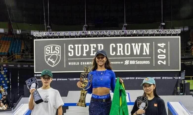 Rayssa Leal tricampeã mundial de skate sreet - 15/12/2024