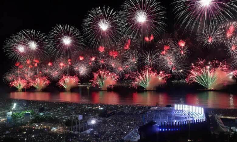 Programação do Réveillon nos 12 palcos espalhados pela cidade do Rio de Janeiro. Foto: Agência SRCOM/Divulgação