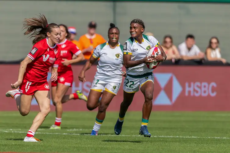 Brasília (DF) 01/12/2024 - Seleção feminina de rugby inicia circuito mundial com nono lugar. Foto: World Rugby/Divulgação