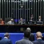 Plenário do Senado Federal durante sessão deliberativa extraordinária. Ordem do dia. 

Na pauta, o Projeto de Lei n° 6.012, de 2023 (Substitutivo da Câmara dos Deputados), que