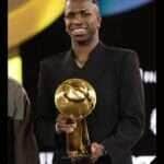 Dubai, 27/12/2024 - Vinicius Jr. é eleito melhor jogador do mundo no Globe Soccer Awards. Foto: Globe Soccer Awards/Divulgação