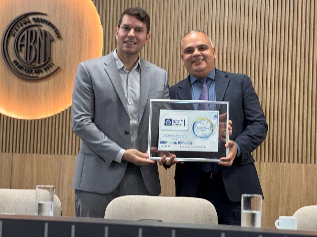 Cerimônia de premiação do Selo Diamante