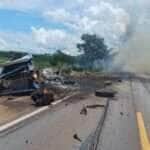 Caminhoneiros morrem em colisão na BR-070 em Mato Grosso