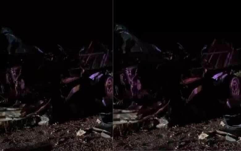 Acidente fatal envolvendo caminhonete e caminhao deixa um morto em Mato Grosso