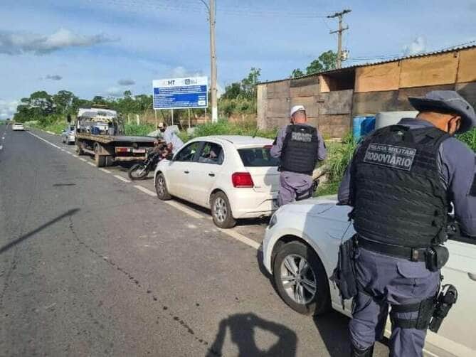 Batalhão de Trânsito da Polícia Militar registra redução de mais de 40% de acidentes nas rodovias de Mato Grosso